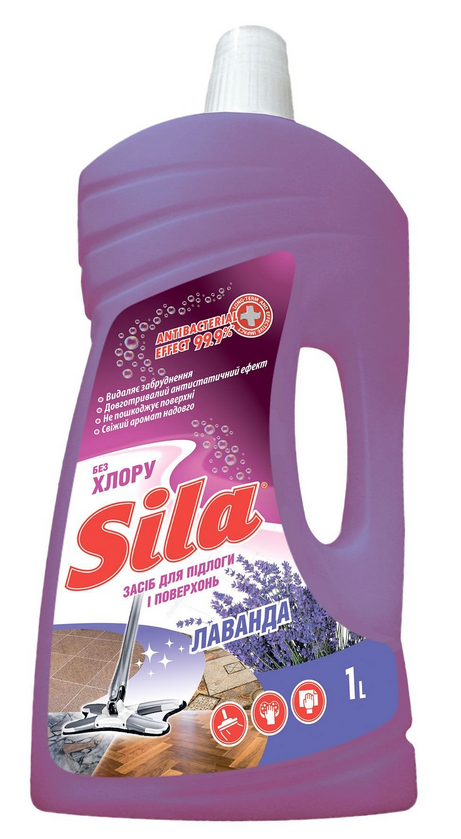 SILA Засіб для миття підлоги і поверхонь Лаванда